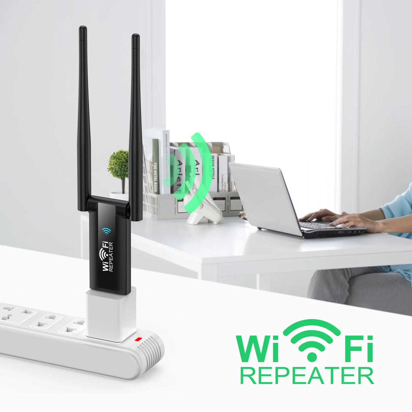 USB WiFi Repeater Booster Adapter