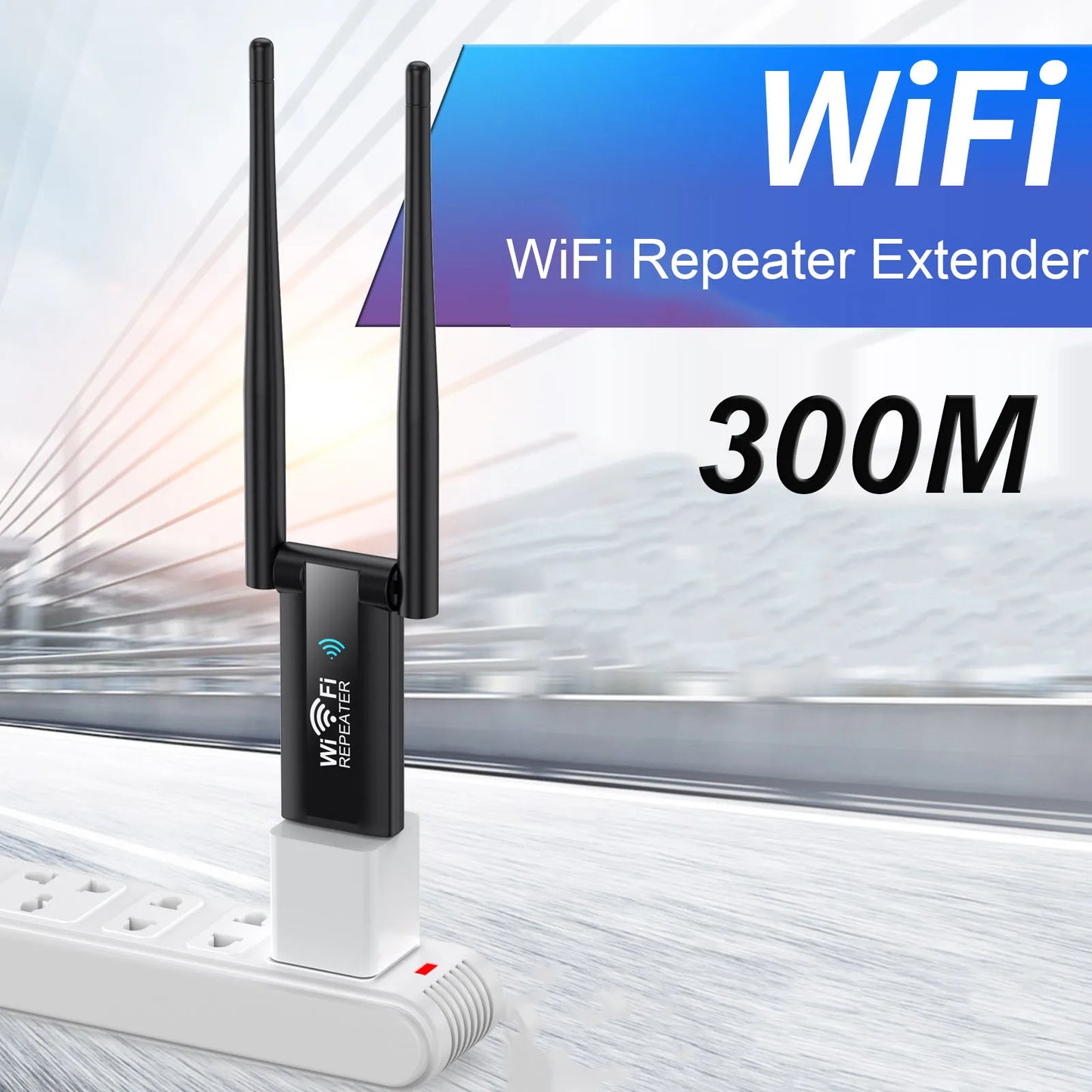 USB WiFi Repeater Booster Adapter