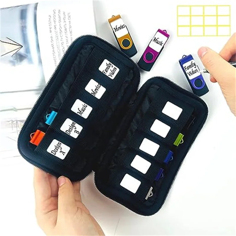 Portable Storage Pack for 10 USB Flash Drives