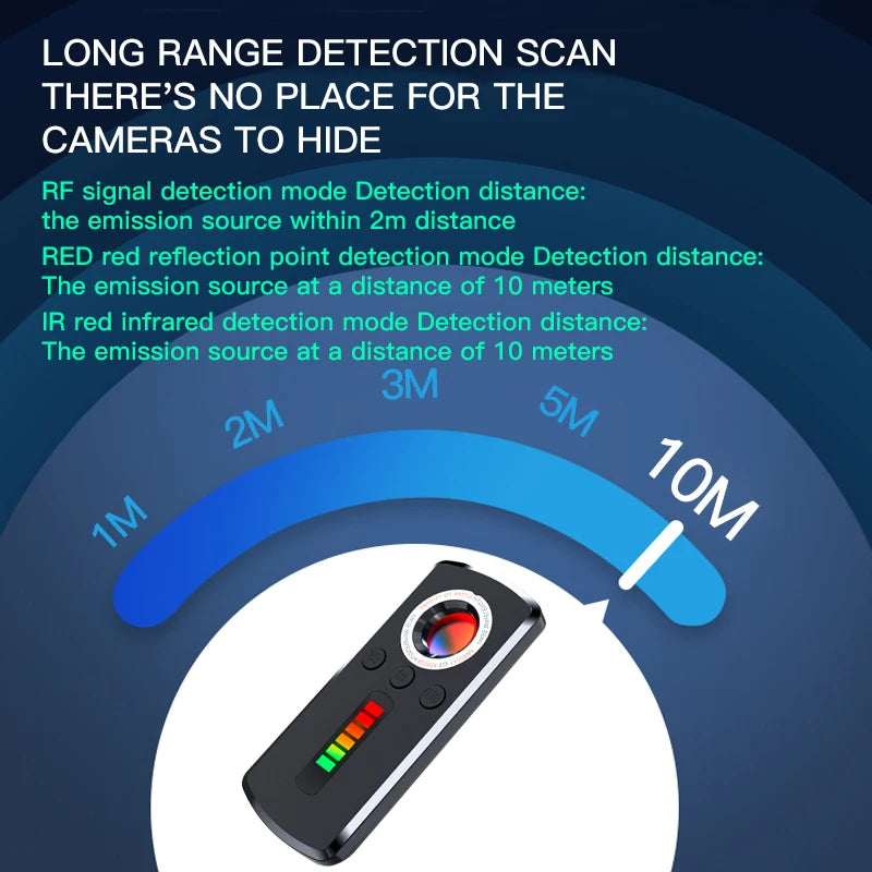 Professional Anti-Spy Hidden Camera Detector