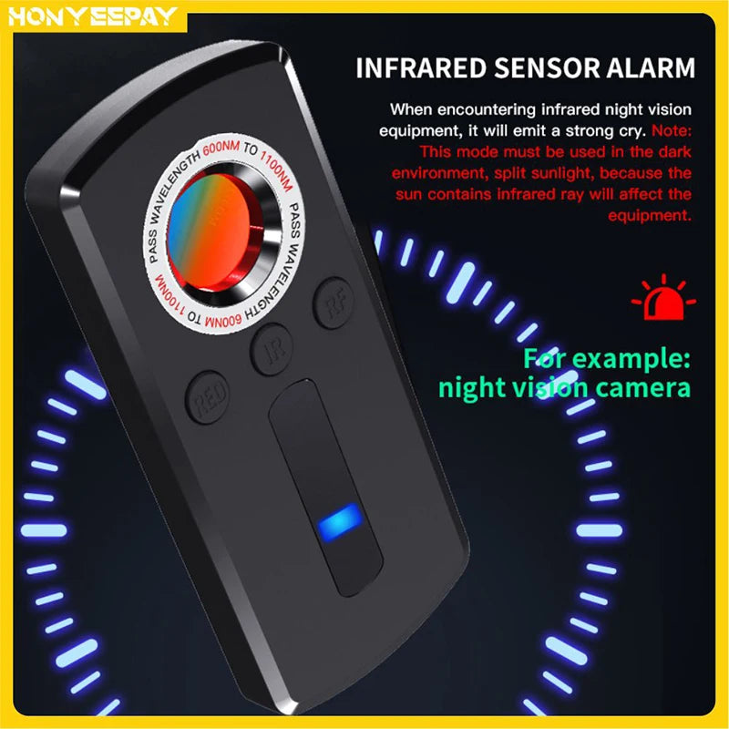 Professional Anti-Spy Hidden Camera Detector