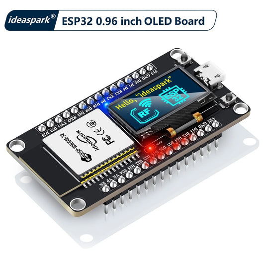 ESP32 Development Board with OLED Display and WiFi/Bluetooth