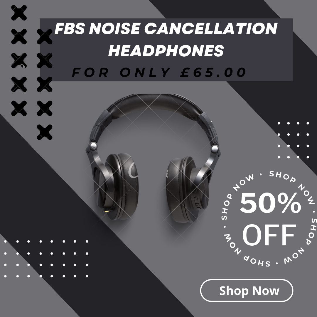 FB's noise cancelling headphones